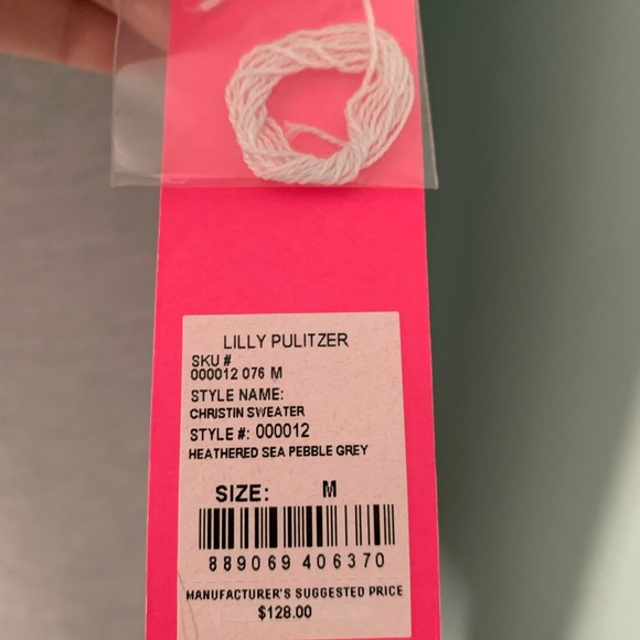 Lilly Pulitzer NWT! Christin Off-The-Shoulder Sweater - Picture 5 of 7